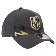 Vegas Golden Knights New Era Zig Zag 39THIRTY A-Frame Perforated Flex Hat - Gray - NHL 203126879