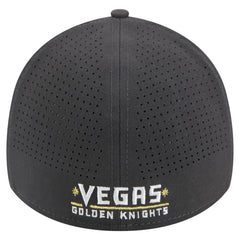 Vegas Golden Knights New Era Zig Zag 39THIRTY A-Frame Perforated Flex Hat - Gray - NHL 203126879