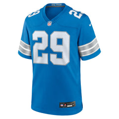 Nike Avonte Maddox Detroit Lions Team Game Jersey Blue