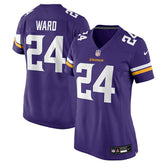 Nike Jay Ward Minnesota Vikings Women's Team Game Jersey Purple