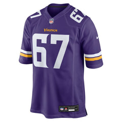 Nike Justin Skule Minnesota Vikings Team Game Jersey Purple