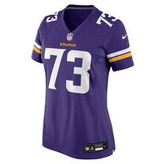 Nike Walter Rouse Minnesota Vikings Women's Team Game Jersey Purple