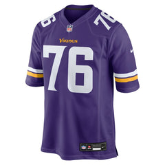 Nike Will Fries Minnesota Vikings Team Game Jersey Purple