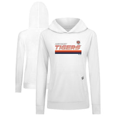Detroit Tigers Levelwear Women's Relay Breaker Pullover Hoodie - White - MLB Sale