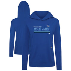 Toronto Blue Jays Levelwear Women's Relay Breaker Pullover Hoodie - Royal - MLB Sale