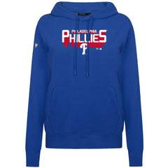 Philadelphia Phillies Levelwear Women's Adorn Retro 3D Pullover Hoodie - Royal - MLB Online