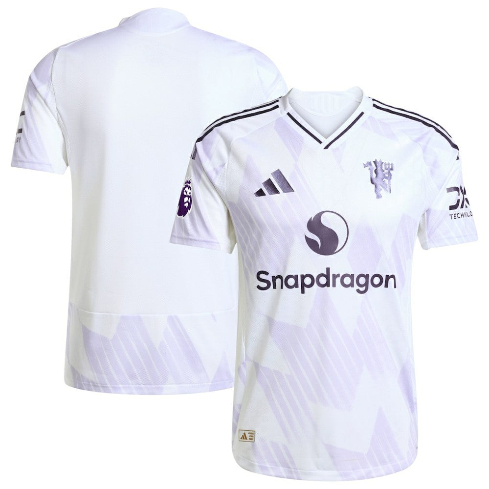 Manchester United 2025/26 Away Jersey White - Adidas