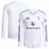 Manchester United 2025/26 Away Long Sleeve Jersey White - Adidas outlet