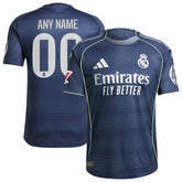 Real Madrid 2025/26 Away Custom Jersey Blue - Adidas outlet