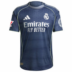 Real Madrid 2025/26 Away Custom Jersey Blue - Adidas outlet