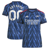 Arsenal Women's 2025/26 Away Replica Custom Jersey Blue - Adidas cheap