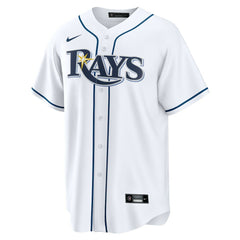 Junior Caminero Tampa Bay Rays Nike Youth Home Replica Jersey - White - Nike Sale