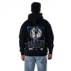 Dallas Mavericks The Wild Collective Unisex Splatter Premium Hoodie Black