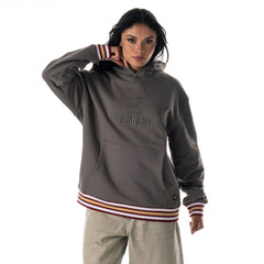 Cleveland Cavaliers The Wild Collective Unisex Custom Rib Tonal Premium Hoodie Charcoal