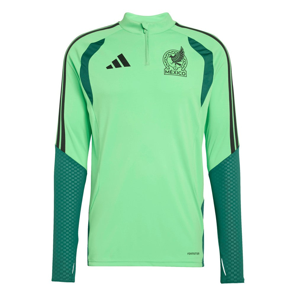 Mexico National Team FIFA x World Cup 2026 Tiro Quarter-Zip Training Top Green - Adidas for sale