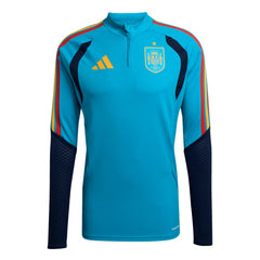 Spain National Team FIFA x World Cup 2026 Tiro Quarter-Zip Training Top Turquoise - Adidas