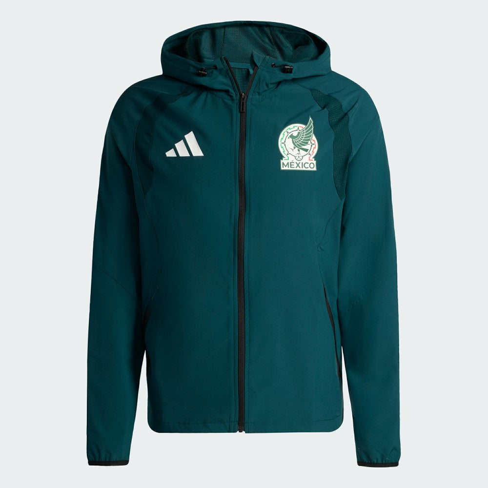 Mexico National Team FIFA x World Cup 2026 Full-Zip Travel Windbreaker Jacket Green - Adidas cheap