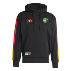 Jamaica National Team Alphaskin Fleece Hoodie Black - Adidas sale