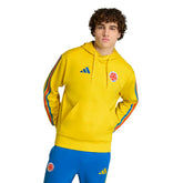 Colombia National Team FIFA x World Cup Alphaskin Fleece Hoodie Yellow - Adidas for sale