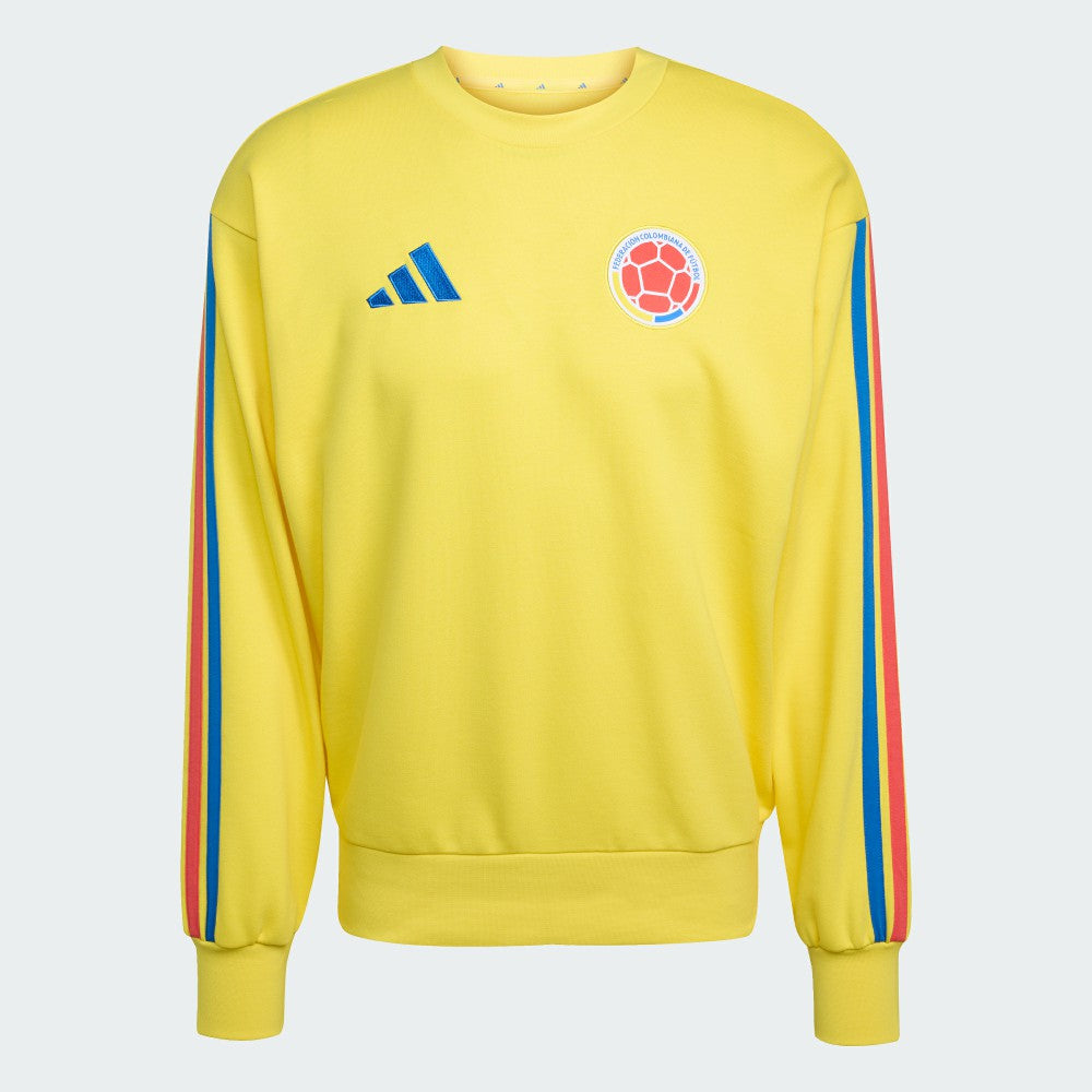 Colombia National Team FIFA x World Cup Alphaskin Crewneck Sweatshirt Yellow - Adidas Discount