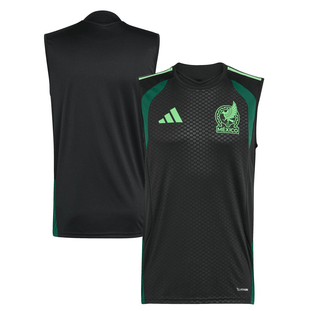 Mexico National Team FIFA x World Cup 2026 Sleeveless Training Jersey Black - Adidas for sale