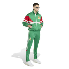 Mexico National Team 1986 Bringback Track Pants Green - Adidas Discount