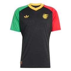 Jamaica National Team 2026 Pre-Match Training Jersey Black - Adidas