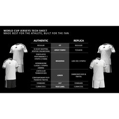Lionel Messi Argentina National Team FIFA x World Cup 2026 Home Replica Jersey White - Adidas