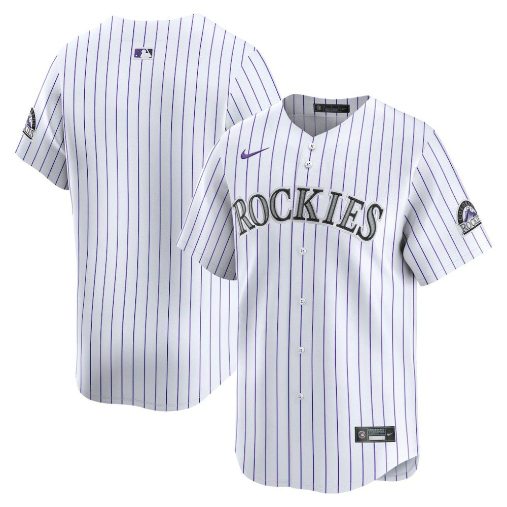 Colorado Rockies Nike Youth Home Limited Jersey - White - Nike Lifestyle
