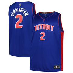 Cade Cunningham Detroit Pistons Big & Tall Fast Break Player Jersey for sale Blue for sale Icon Edition | Fanatics Near Me