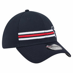 Houston Texans New Era Stripes 39THIRTY Flex Hat Navy