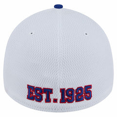 New York Giants New Era Dashmark Rays 39THIRTY Flex Hat White/Royal