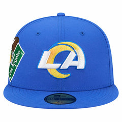 Los Angeles Rams New Era Group Chat 59FIFTY Fitted Hat Royal