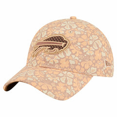 Buffalo Bills New Era Women's Floral 9TWENTY Adjustable Hat Tan
