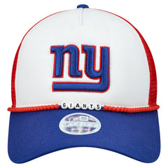 New York Giants New Era Women's Friendship Bracelet 9FORTY Adjustable Hat White/Royal