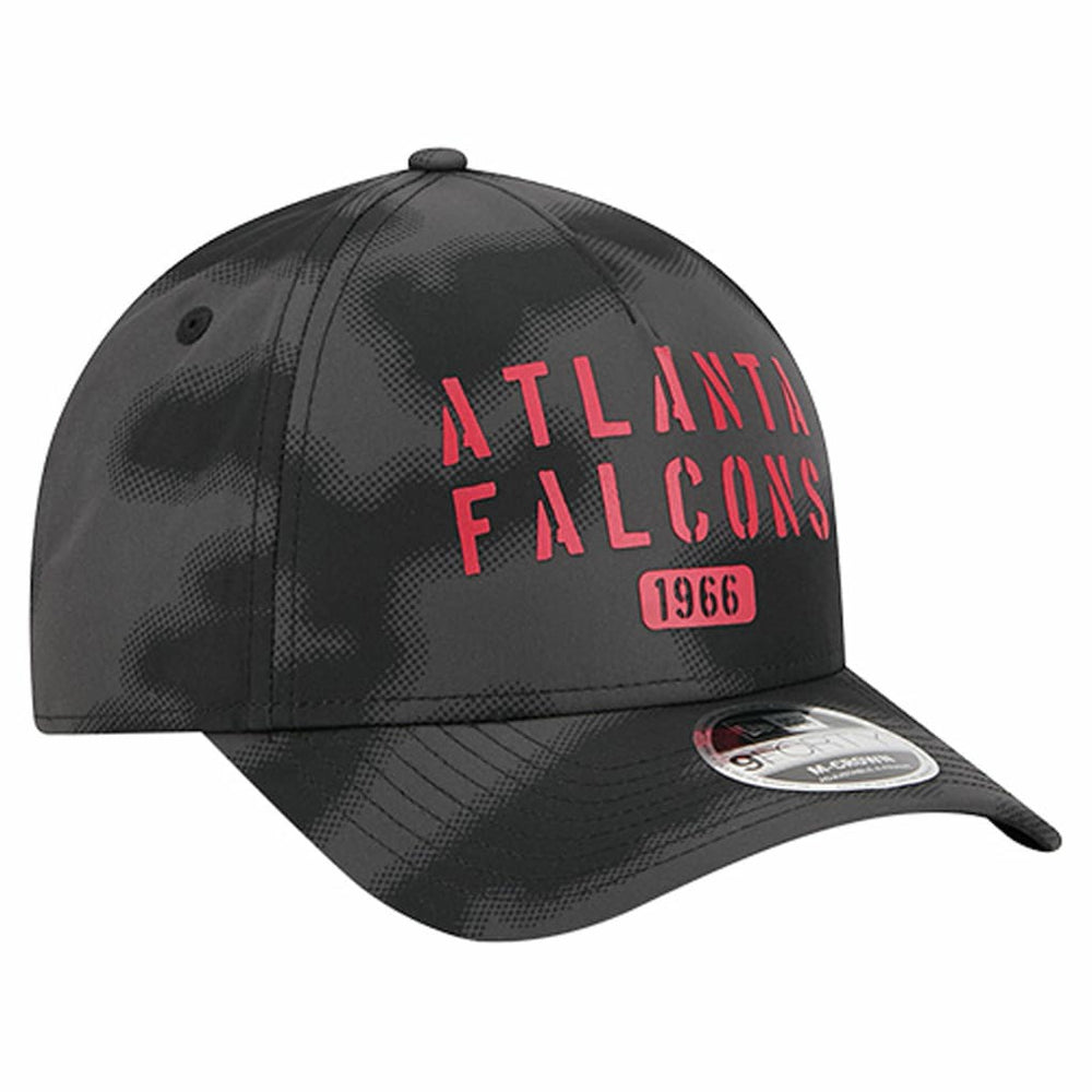 Atlanta Falcons New Era Halftone Camo 9FORTY Hat Gray