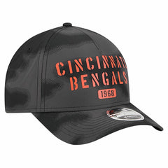 Cincinnati Bengals New Era Halftone Camo 9FORTY Hat Gray
