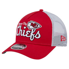 Kansas City Chiefs New Era Side Lines 9FORTY Adjustable Hat Red