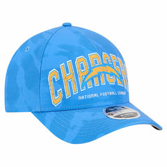 Los Angeles Chargers New Era Tie Dye Fade 9Forty M-Crown A-Frame Adjustable Hat Powder Blue