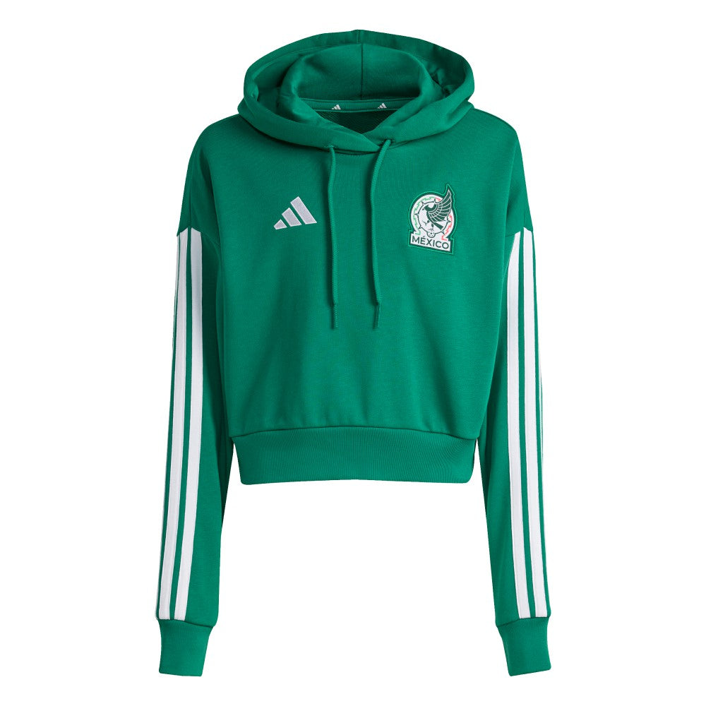 Mexico National Team Women's FIFA x World Cup Alphaskin Cropped Hoodie Green - Adidas cheap