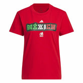 Mexico National Team Women's Jersey Hook T-Shirt Red - Adidas