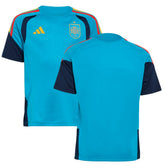 Spain National Team Youth FIFA x World Cup 2026 Tiro Training Jersey Turquoise - Adidas outlet