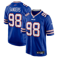 Nike T.J. Sanders Buffalo Bills Team Game Jersey Royal
