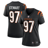 Nike Shemar Stewart Cincinnati Bengals Women's Team Game Jersey Black