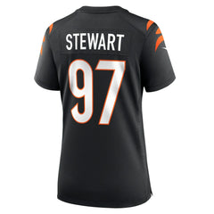 Nike Shemar Stewart Cincinnati Bengals Women's Team Game Jersey Black