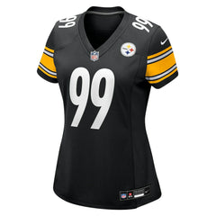 Nike Derrick Harmon Pittsburgh Steelers Women's Team Game Jersey Black