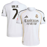 Vini Jr. Real Madrid 2025/26 Home Jersey White - Adidas cheap