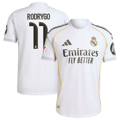 Rodrygo Real Madrid 2025/26 Home Jersey White - Adidas outlet