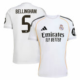 Jude Bellingham Real Madrid 2025/26 Home Replica Jersey White - Adidas