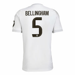Jude Bellingham Real Madrid 2025/26 Home Replica Jersey White - Adidas